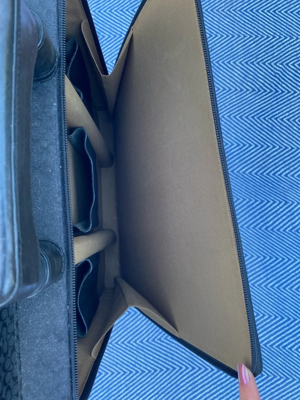 Black Coach Suitcase Carry-on